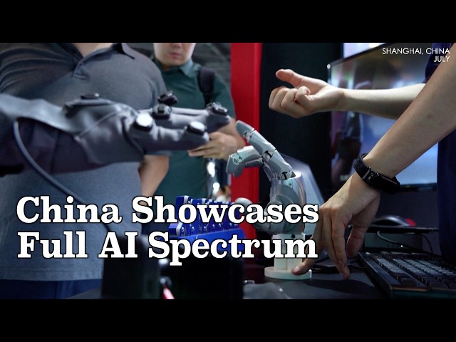 From models and chips to humanoid robots, China shows full AI stack at WAIC in Shanghai 
