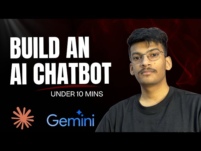 Build an AI Chatbot Project Under 10 Minutes (Using AI SDK)