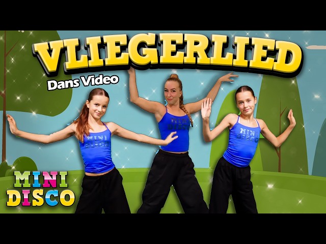 Vliegerlied 🪁 | Dans video | Minidisco