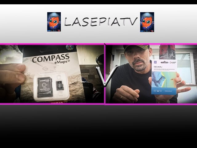 COMPARANDO CARTAS NAUTICAS COMPASS EMAPS V C-MAP REVEAL