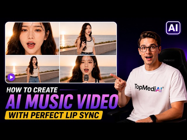 How to Create AI Music Videos with Perfect Lip Sync | Full Tutorial
