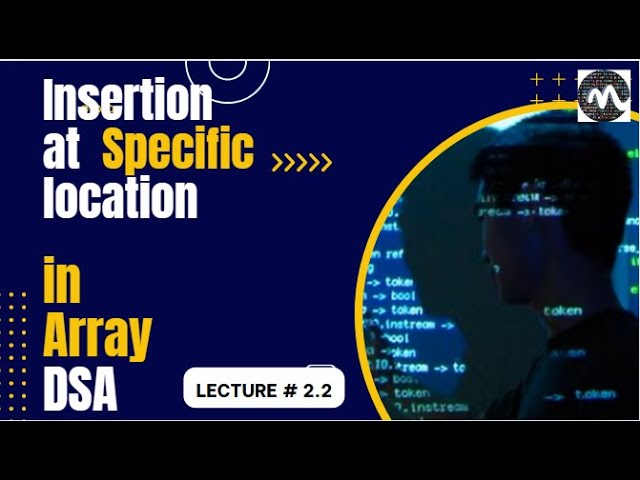 Insertion in Array at Specific location in DSA | complete code of insertion at specific location