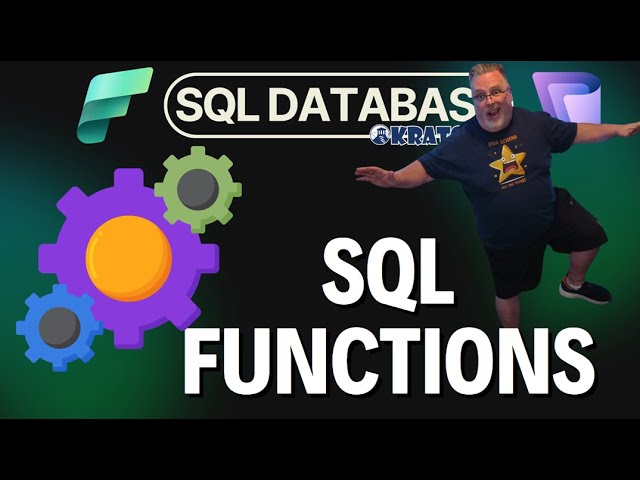 SQL Functions in Fabric SQL DB | T-SQL Tutorial for Strings, Dates, Math & NULLs [Beginner Level]