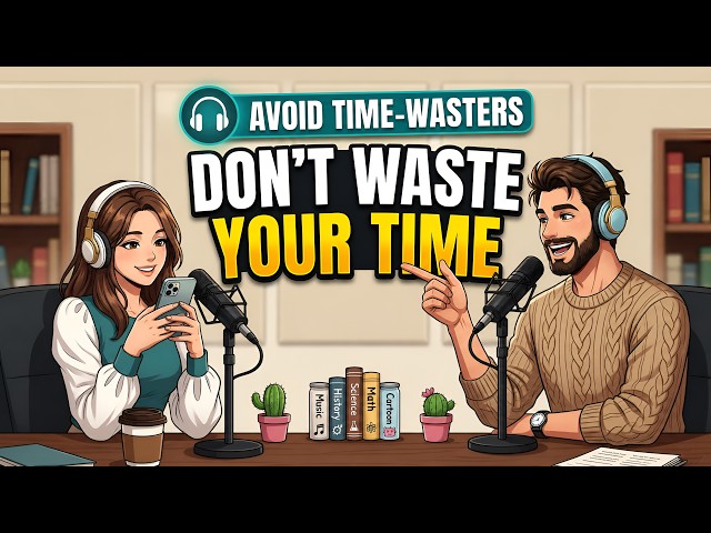 Don’t Waste Your Life | English Podcast for Easy Conversation in Daily Life | Learn English Fast