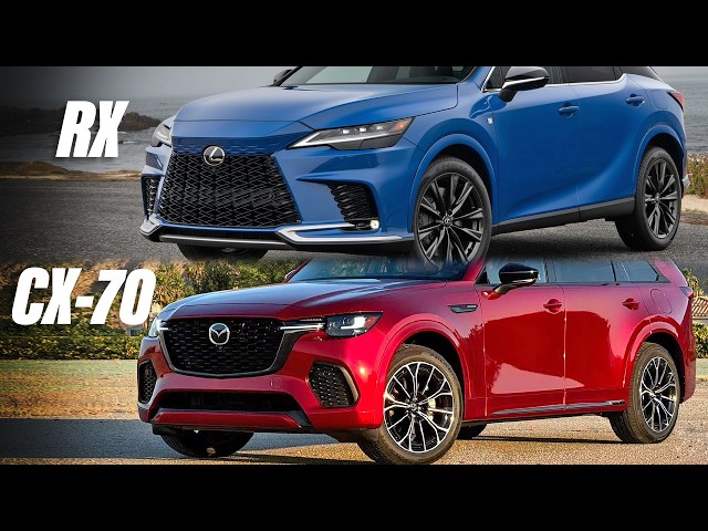 Mazda CX-70 2026 vs Lexus RX 2026: ¿Cuál comprar y por qué?