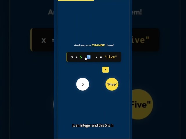 Python Variables Concept You Must Know #shorts #variablesinpython
