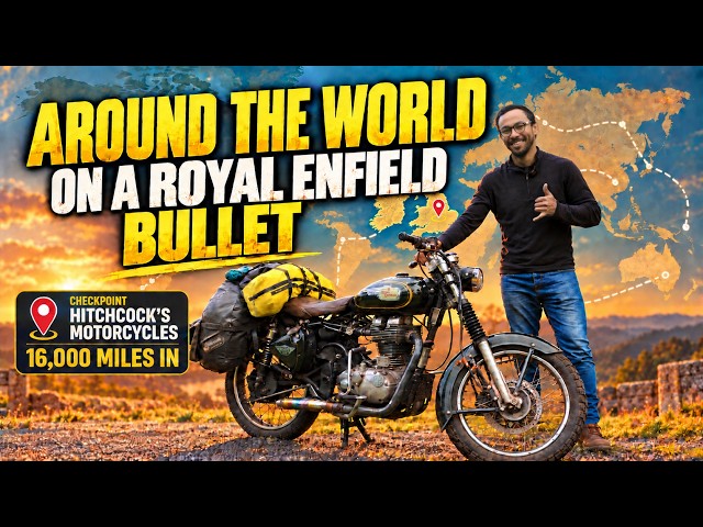 Around the World on a Royal Enfield Bullet: 16,000 Miles and Counting