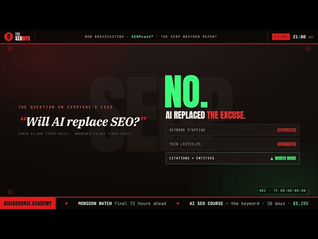 The AI SEO Course Gold Rush (One Of Them Is Free And It Ruined Everything)