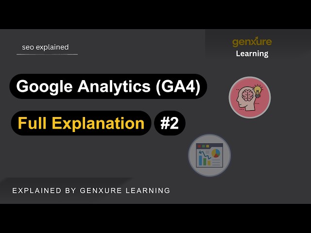 Google Analytics 4 Full Course | GA4 Dashboard, Reports & Landing Pages Explained