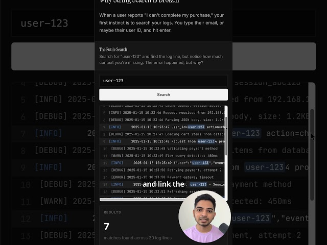 Debugging with 1 log vs 10 logs