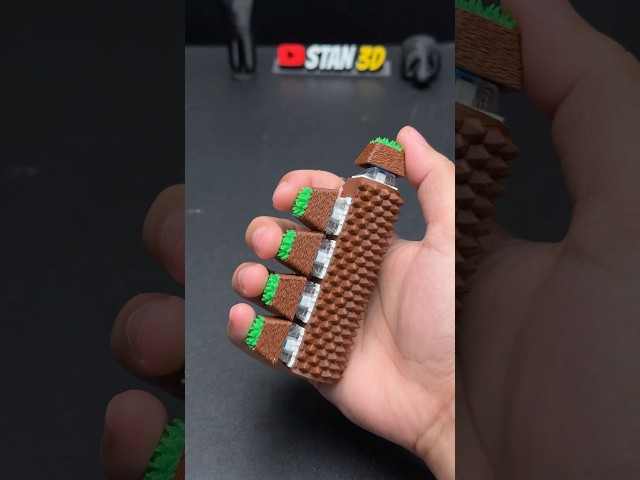 This is a Satisfying 3D Printed Spiky Sensory Fidget Clicker - ASMR