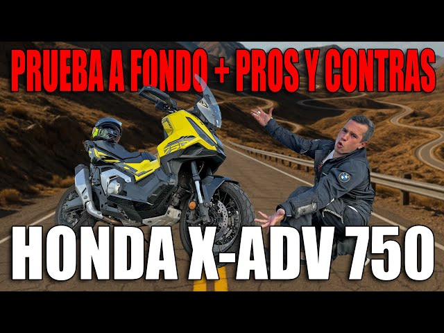 HONDA X-ADV 2025 - PRUEBA A FONDO CON PROS CONTRAS Y OPINIONES ONBOARD ZODZ
