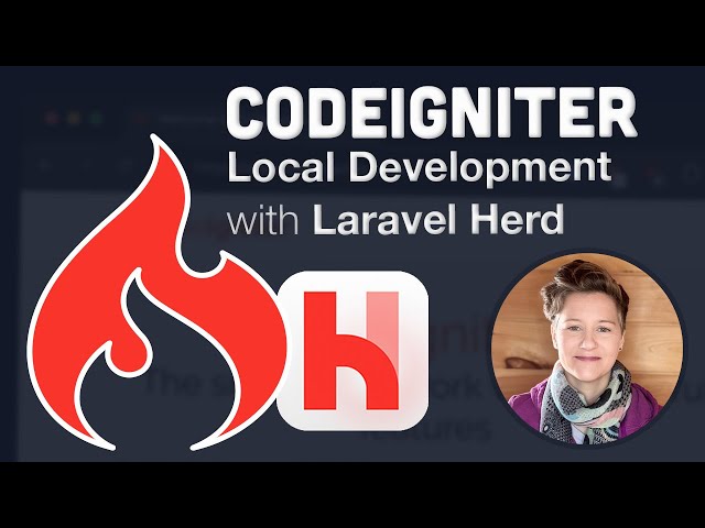 CodeIgniter + Laravel Herd: Local development (Mac)