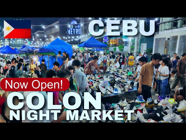 Cebu: Colon Night Market Is Back for the 2026 Holiday Season‼️Full Walking Tour & Latest Update
