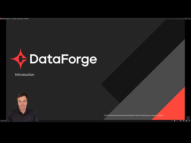 DataForge Cloud Demo