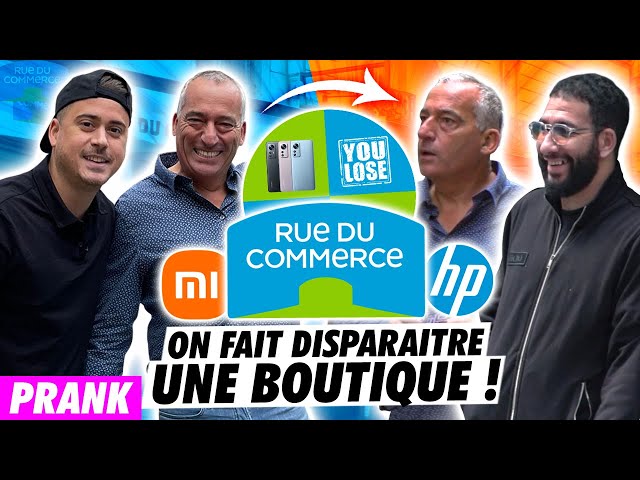 ON FAIT DISPARAITRE UNE BOUTIQUE EN 3 MINUTES AVEC KAMERA KASTROS