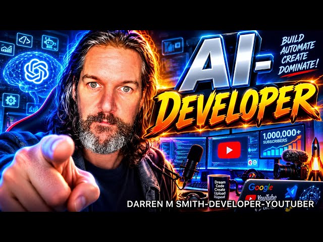 AI Developer WorkShop + YouTube 4K H D 💀