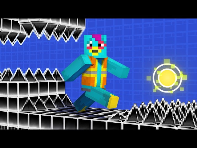 How I Made 3D Geometry Dash In Minecraft