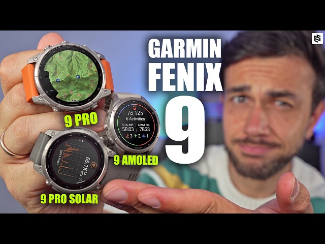IT'S OFFICIAL!🔥GARMIN FENIX 9 and 9 PRO and SOLAR: NEW FEATURES REVIEW
