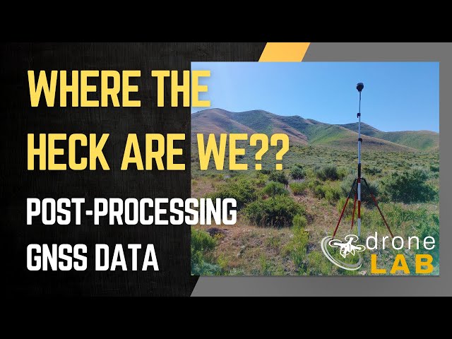 Post Processing GNSS Data with Emlid Studio