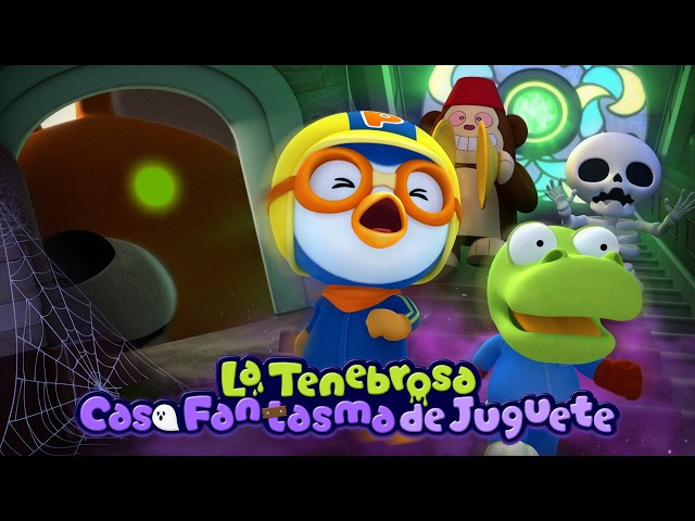 ¡La Tenebrosa Casa Fantasma de Juguete! 🎃 Película Especial de Halloween para Niños | Pororo