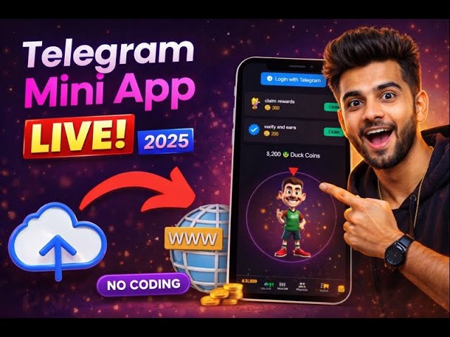 How to Upload Telegram Mini App on the Internet & Connect with Telegram Bot | Step by Step