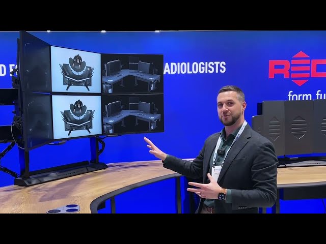 Focal Distance Adjustment for Radiologists – Ergonomic Monitor Positioning by RedRick