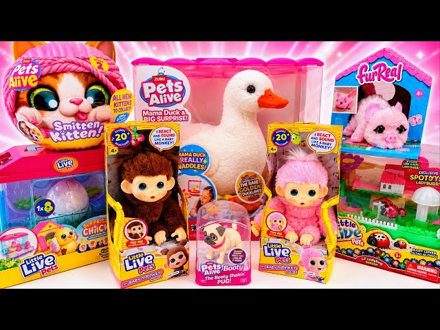 30+ Minutes Toys Oddly Satisfying ASMR | Pets Alive & Little Live Pets Unboxing 