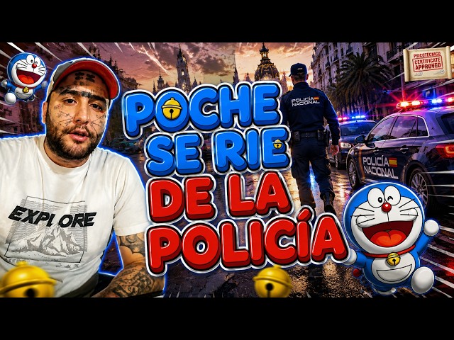 POCHE DE VALENCIA VACILANDOLE A LA POLICÍA