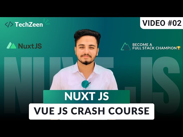 Vue JS Crash Course 2025 | Learn Vue for Nuxt 4 with Composition API | Hindi/Urdu Tutorial