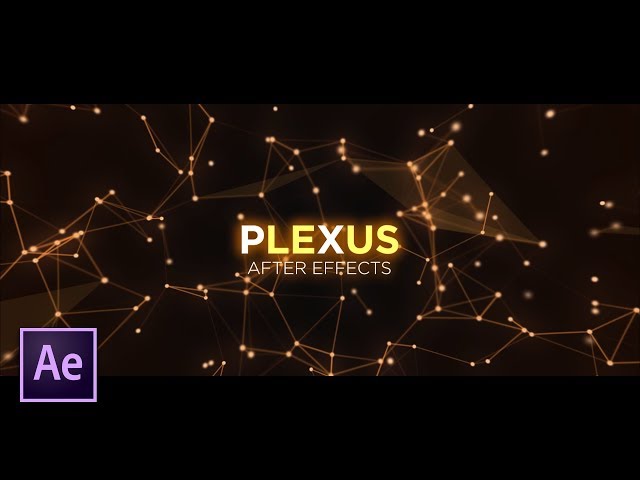 Create Sick Plexus Intros | After Effects Tutorial