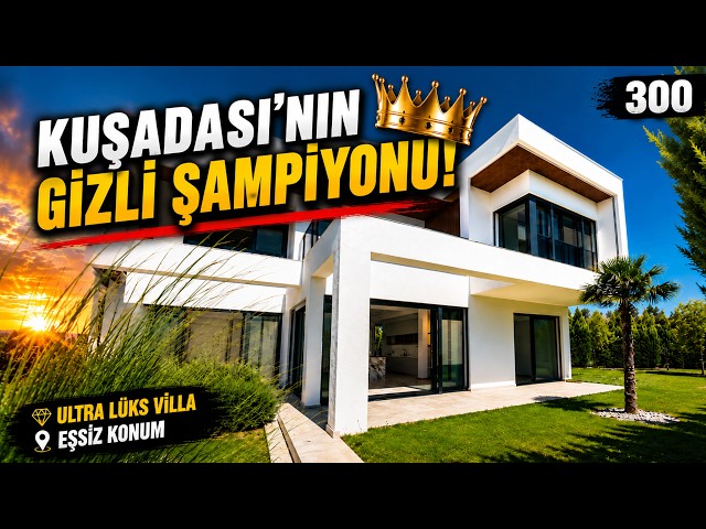 🏆 ¡El Campeón Oculto de Kuşadası! | Villa de Lujo con Vistas al Mar en Venta | Tour Completo