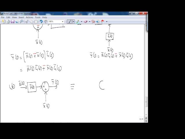 ee3720 Winter 2013-2014: week 2 Lecture 1 - ReductionOfMultipleSubsystemsChapter5Sections1And2