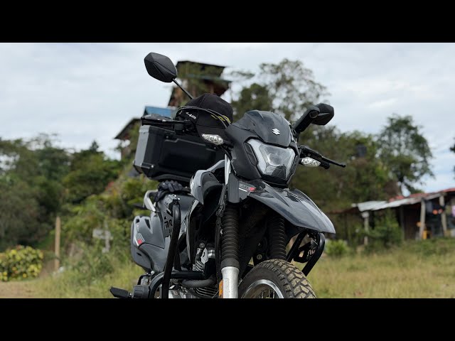 DR 160X with Passenger to ALTO DEL NUDO