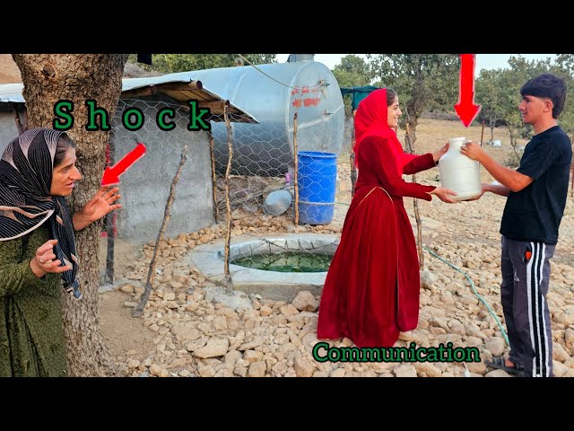 Reza's Communication with the young girl; then these unbelievable events
