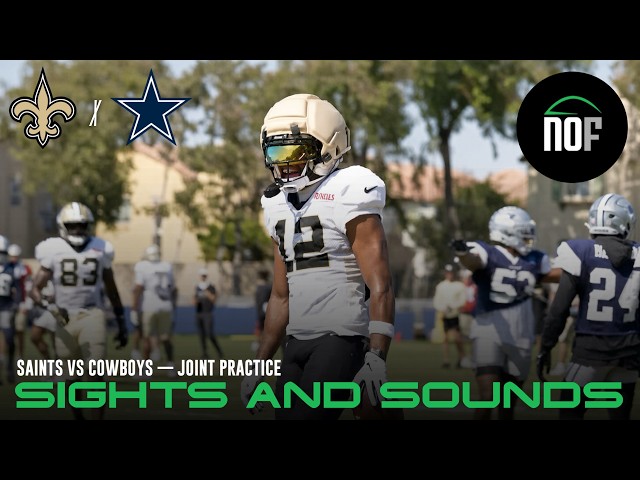 Saints-Cowboys CHIPPY Joint Practice Highlights