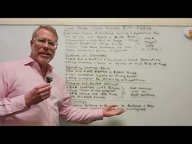 #investorrelations Lamb Weston $LW F2Q26 Case Study