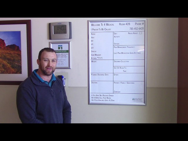 Whiteboards | What to expect during your stay at SRHC