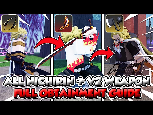 Slayers 2 How To Get ALL *SECRET* Nichirin Katana + V2 Weapon Fast + Full Guide! (NEWCODES)
