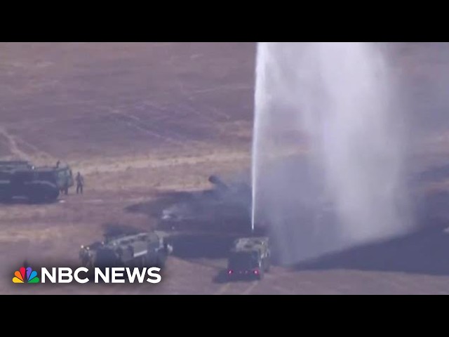 F-35 fighter jet crashes in San Diego
