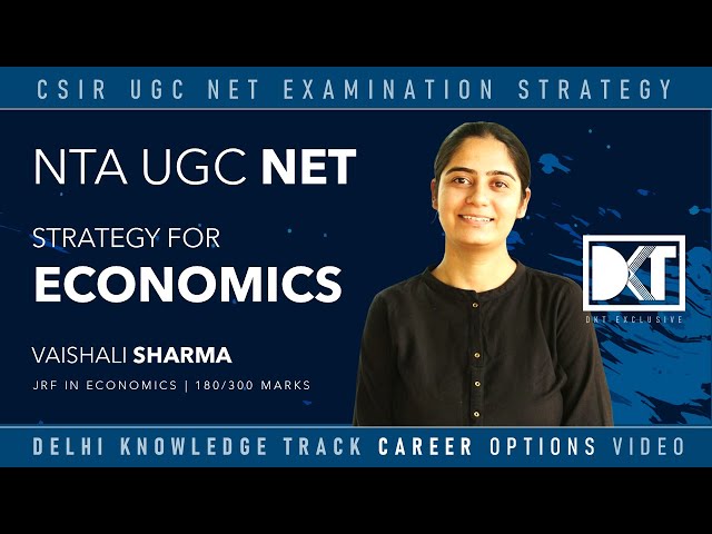 UGC NET Exam | Online Resources To Get  JRF in Economics | By Vaishali Sharma, NET Exam June 2023