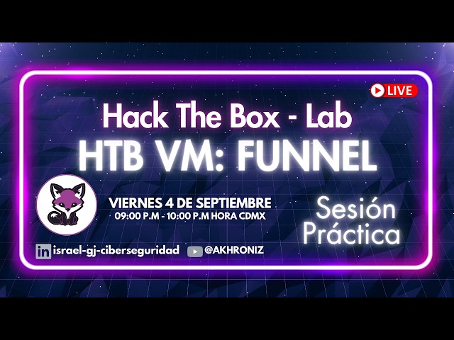 Hack The Box Lab | Funnel – Sesión Práctica