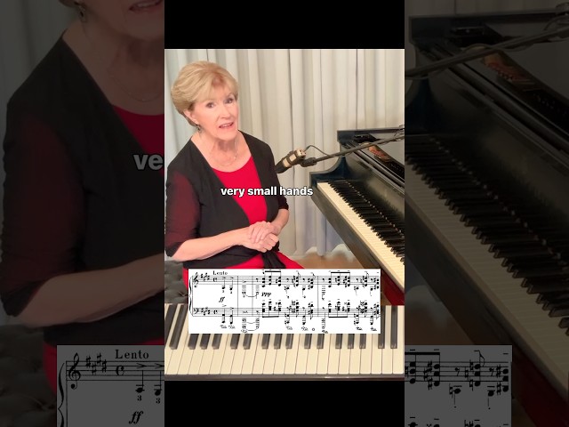 Don't Give Up on Rachmaninoff With Small Hands #pianotips