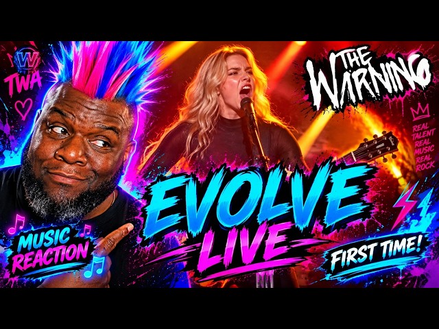 TWA WAS RIGHT?! 😳 THE WARNING – “EVOLVE” LIVE | First Time Reaction