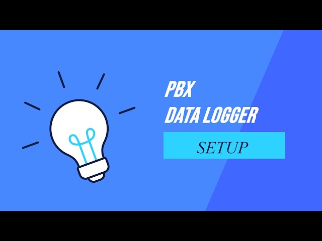 PBX Data Logger Setup