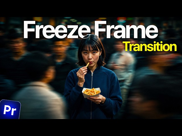 Viral Freeze Frame Transition in Premiere Pro | Easy Cinematic Effect Tutorial