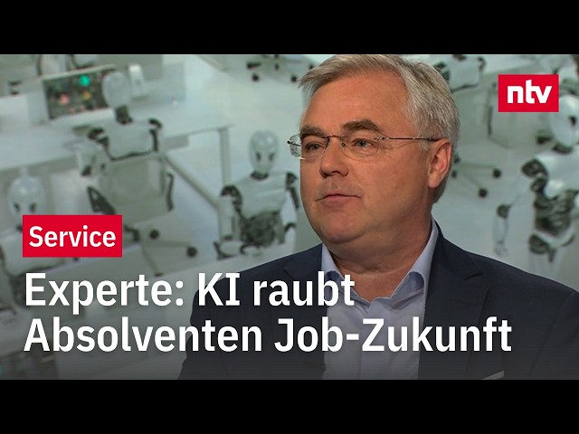 "Die KI ist ganz eindeutig eine Bedrohung": Experte zur Arbeitsmarktentwicklung