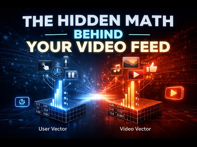 The Hidden Math Behind The Algorithm That Decides Your Daily Video Feed. #techexplained