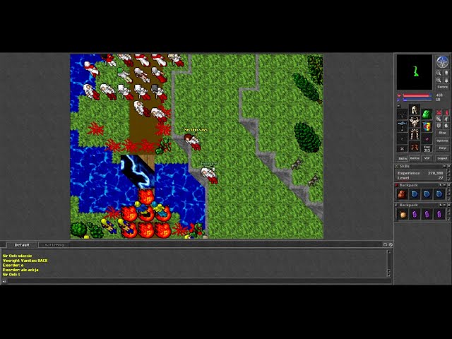 Old Tibia - PL vs SWE (Pandoria 2005 7.4)