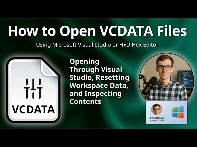 How to Open VCDATA Files (Visual Studio Code Workspace Data)